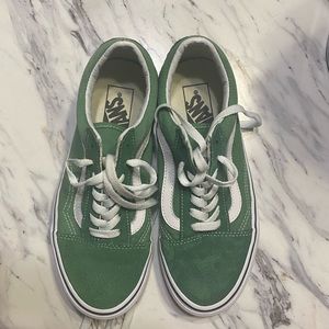 Green Old Skool Vans